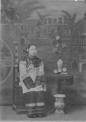 portrait photograph of Mary Bong or China Mary, 82.13.27.  Sitka History Museum.   