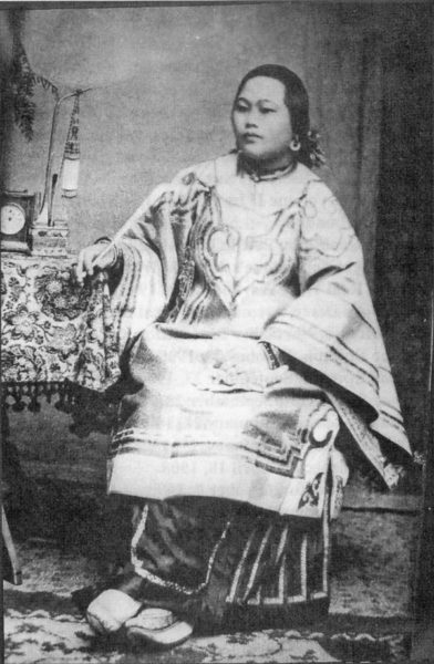 portrait of Sing Choy (China Mary), 1839-1906.  The Republic.  